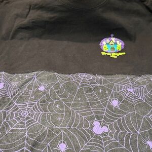 Black and Purple Disney Halloween Party Shirt